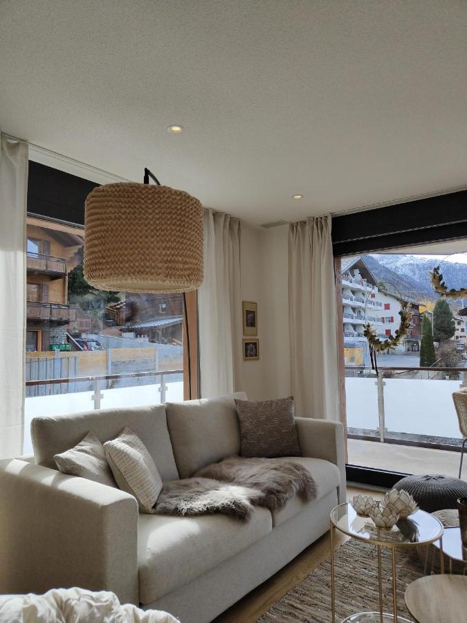 Apartmán Sunnustrahl Grächen Exteriér fotografie