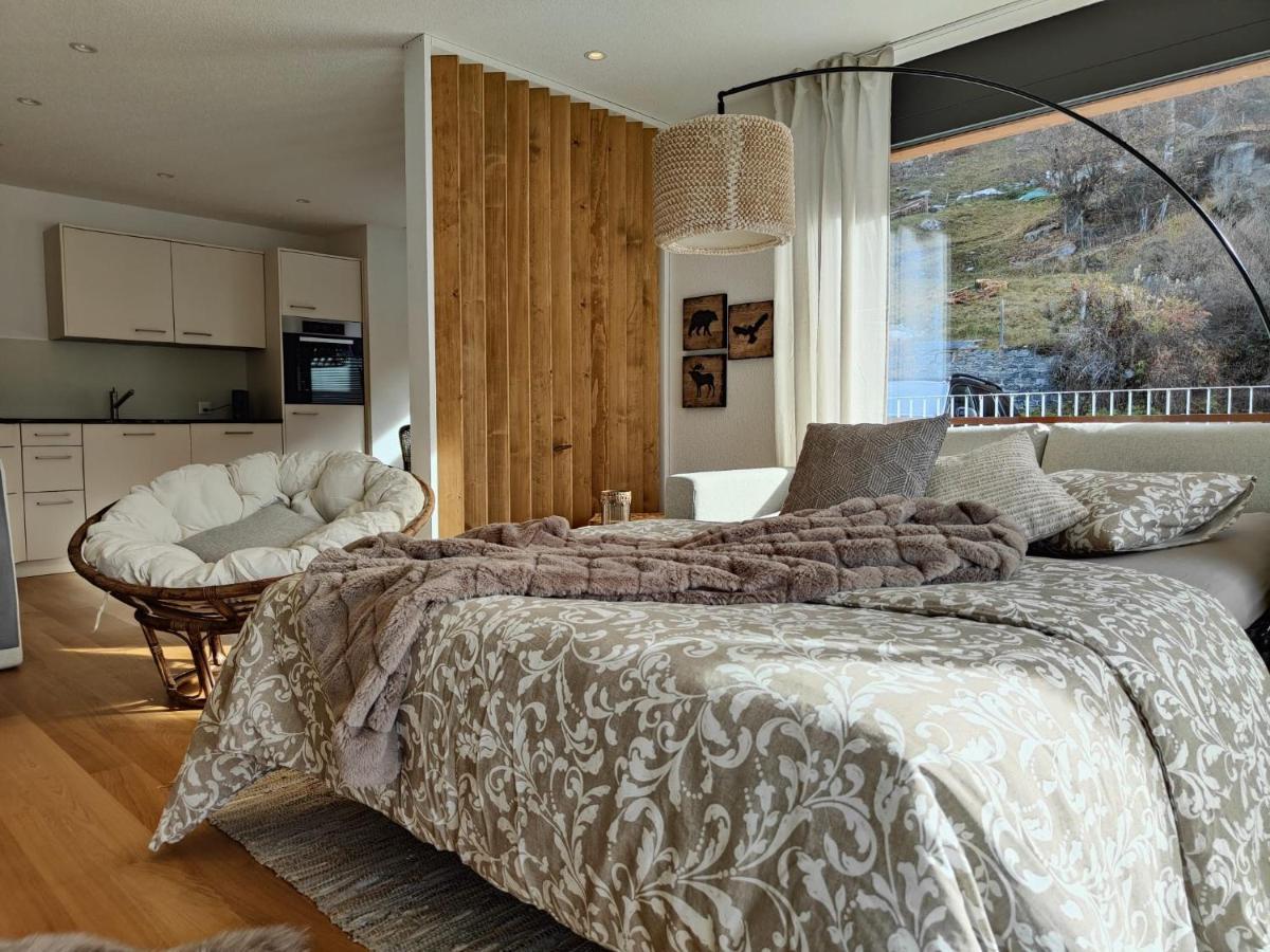 Apartmán Sunnustrahl Grächen Exteriér fotografie
